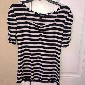 ana stripes fancy top